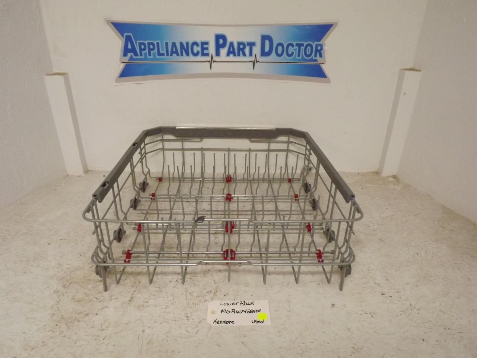 Kenmore Dishwasher MGR62422101 Lower Rack Used Kenmore Dishwasher MGR62422101 Lower Rack Used